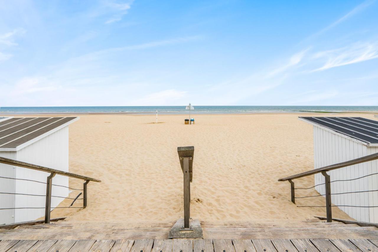 Ferienwohnung Modern And Bright Seaside App W Seaview & Terrace Ostende Exterior foto