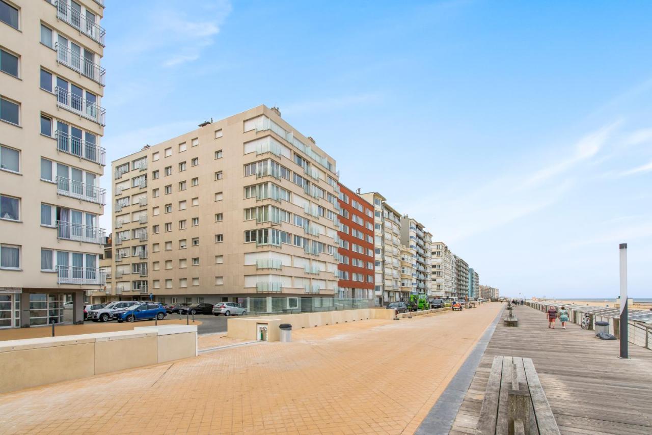 Ferienwohnung Modern And Bright Seaside App W Seaview & Terrace Ostende Exterior foto