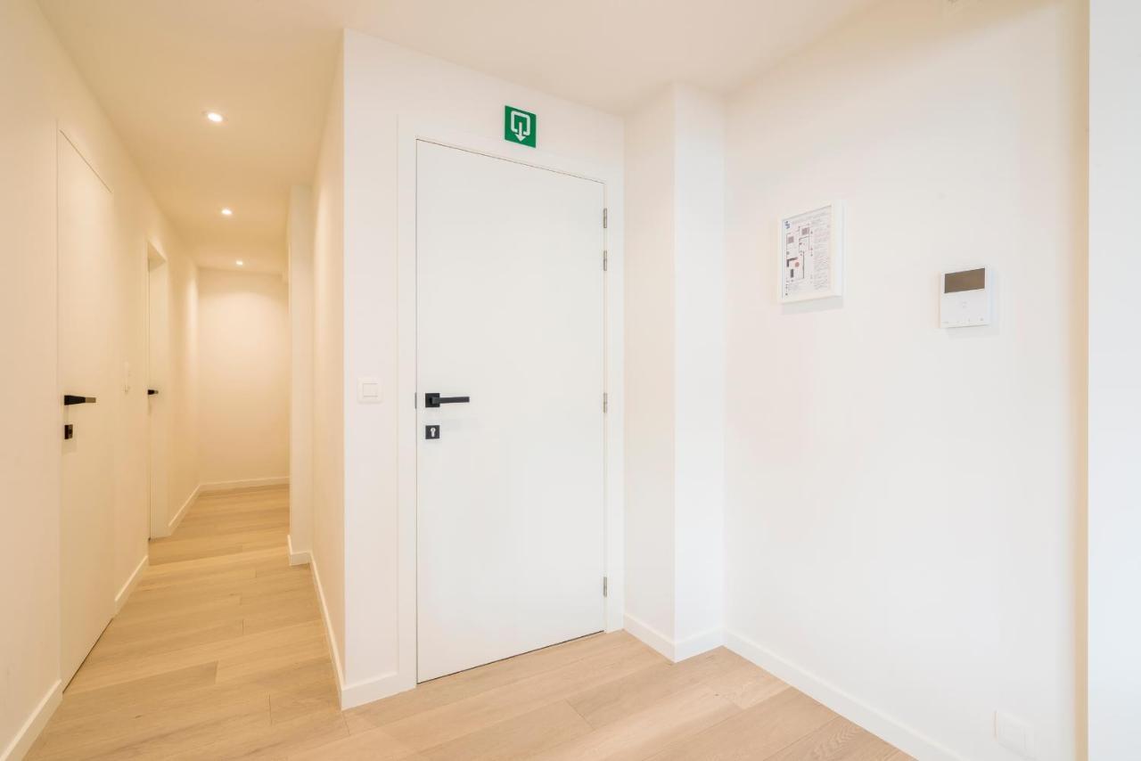 Ferienwohnung Modern And Bright Seaside App W Seaview & Terrace Ostende Exterior foto